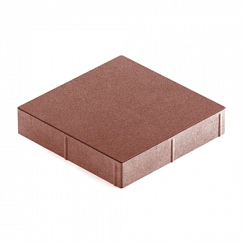 Брусчатка квадратная красная 500×500×80 М250