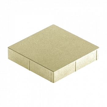 Брусчатка квадратная жёлтая (горчичная) 500×500×80 М250